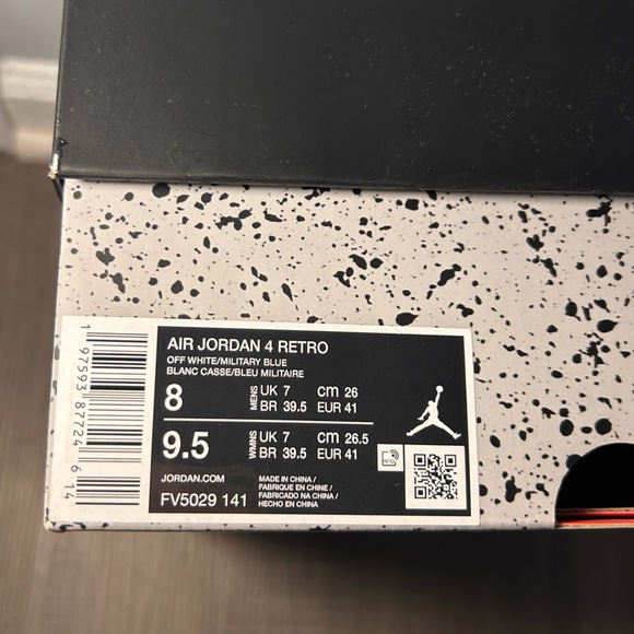 Air Jordan 4 Retro Military Blue - Picture 3 of 6